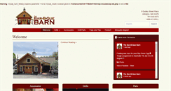 Desktop Screenshot of bbqbarn.com
